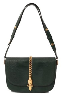 Сумка Sylvie 1969 small из кожи ящерицы Gucci