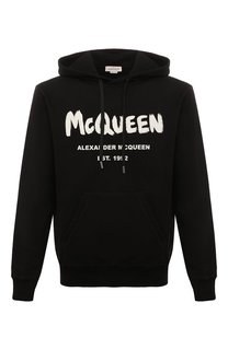 Хлопковое худи Alexander McQueen