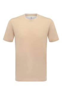 Хлопковая футболка Brunello Cucinelli