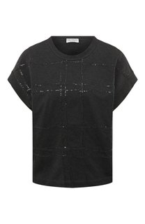 Хлопковая футболка Brunello Cucinelli