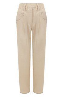 Хлопковые брюки Brunello Cucinelli