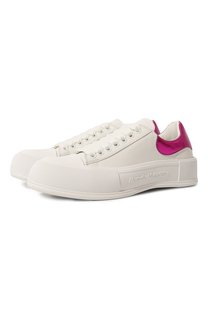 Кожаные кеды Deck Plimsoll Alexander McQueen