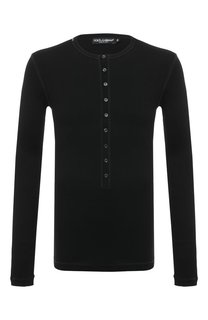 Хлопковый лонгслив Dolce & Gabbana