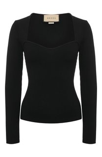 Топ из вискозы Gucci