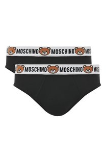 Комплект из двух брифов Moschino