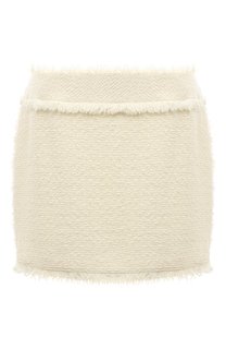 Юбка из шерсти и шелка Alberta Ferretti