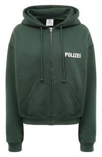 Хлопковая толстовка VETEMENTS