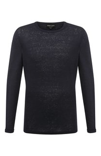 Льняной лонгслив Giorgio Armani