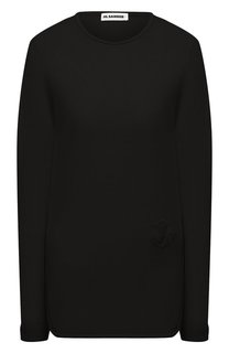Хлопковый пуловер Jil Sander