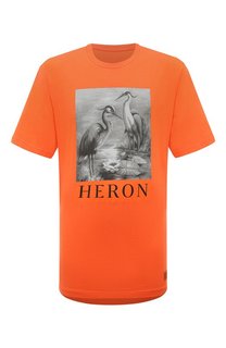 Хлопковая футболка Heron Preston