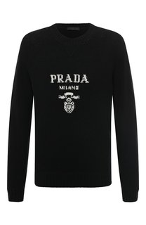 Свитер из шерсти и кашемира Prada