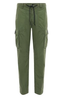 Хлопковые брюки-карго Aeronautica Militare