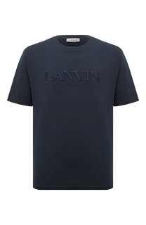 Хлопковая футболка Lanvin