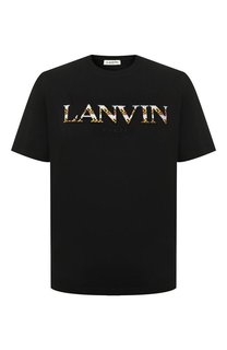 Хлопковая футболка Lanvin