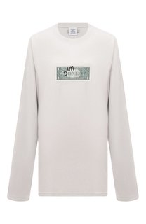 Хлопковый лонгслив VETEMENTS