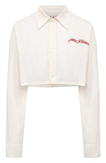 Рубашка изо льна и вискозы Marni x No Vacancy Inn Marni