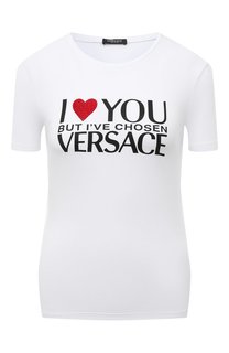 Футболка из вискозы Versace