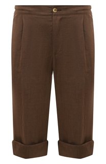 Льняные шорты Kiton