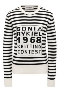 Хлопковый пуловер Sonia Rykiel