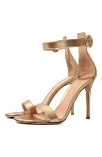 Кожаные босоножки Portofino 105 Gianvito Rossi