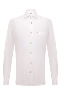 Хлопковая рубашка Kiton
