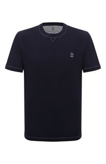 Хлопковая футболка Brunello Cucinelli