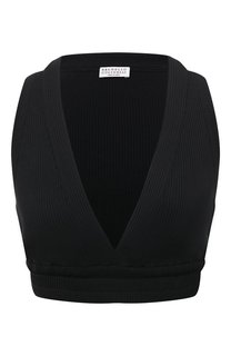 Хлопковый топ Brunello Cucinelli