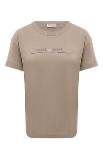 Хлопковая футболка Brunello Cucinelli