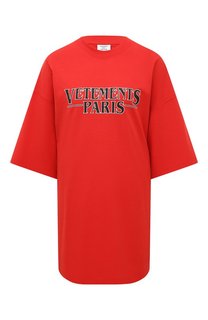 Хлопковая футболка VETEMENTS