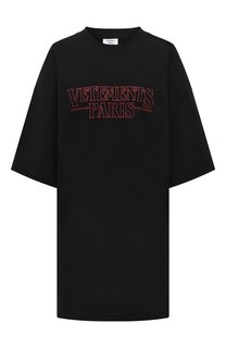 Хлопковая футболка VETEMENTS