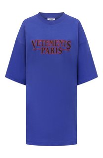 Хлопковая футболка VETEMENTS