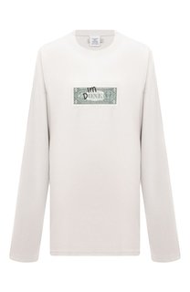 Хлопковый лонгслив VETEMENTS