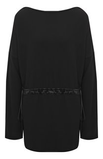 Блузка из шелка и вискозы Gucci
