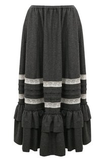 Шерстяная юбка Gucci