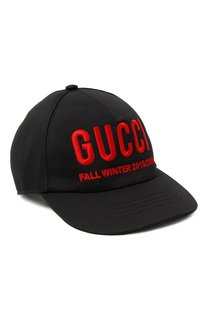 Хлопковая бейсболка Gucci