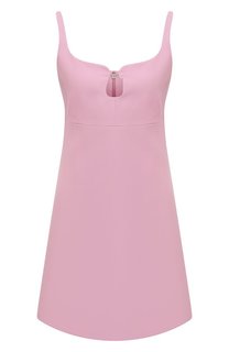 Платье из шелка и шерсти Gucci