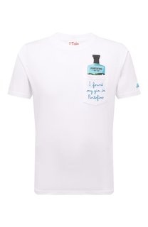 Хлопковая футболка MC2 Saint Barth