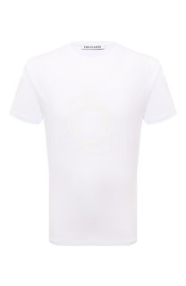 Хлопковая футболка Trussardi
