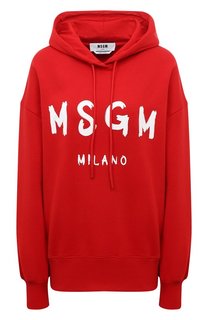 Хлопковое худи MSGM