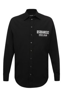 Хлопковая рубашка Dsquared2
