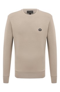 Хлопковый свитшот Emporio Armani