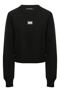 Хлопковый свитшот Dolce & Gabbana