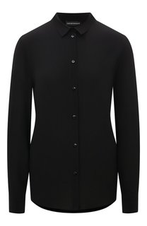 Шелковая рубашка Emporio Armani