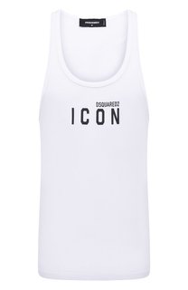 Хлопковая майка Icon Dsquared2