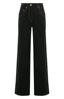Брюки из хлопка и кашемира Brunello Cucinelli
