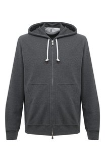 Хлопковая толстовка Brunello Cucinelli