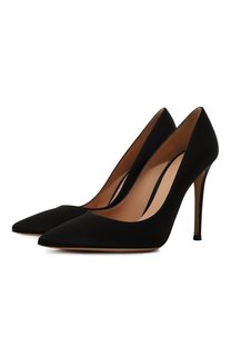 Атласные туфли Gianvito 105 на шпильке Gianvito Rossi