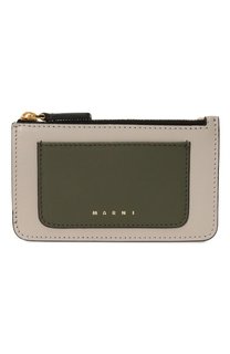 Кожаный футляр для кредитных карт Marni