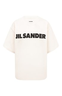 Хлопковая футболка Jil Sander