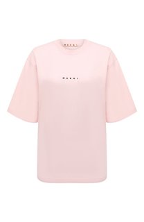 Хлопковая футболка Marni